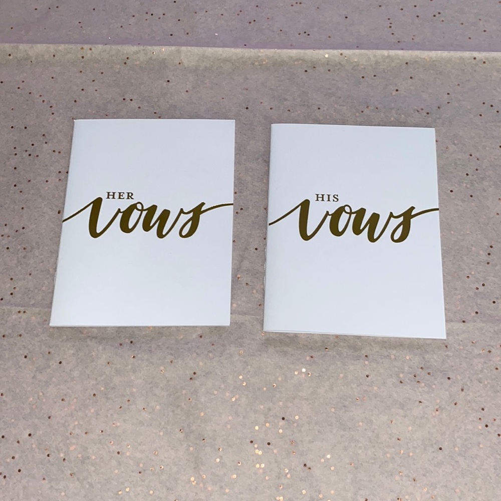 His and Hers Vow Books